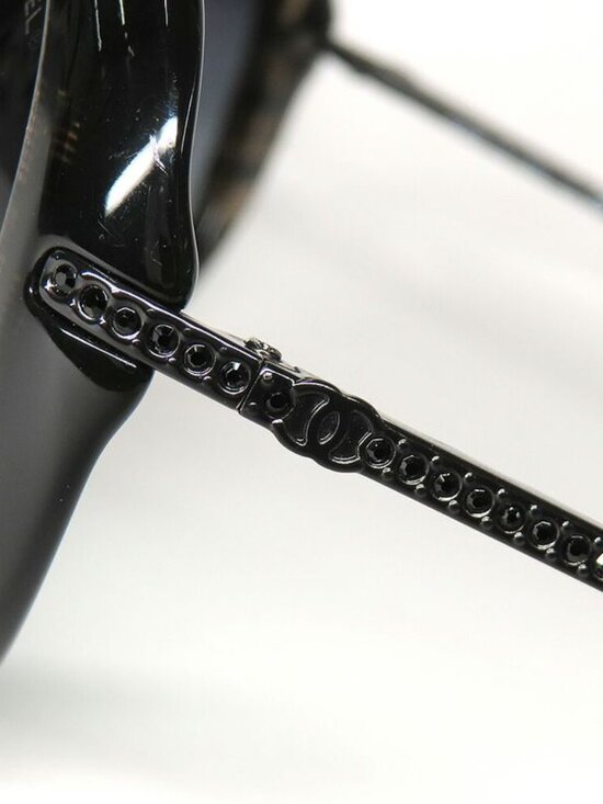 Chanel CC Logo Sunglasses Black main image 6